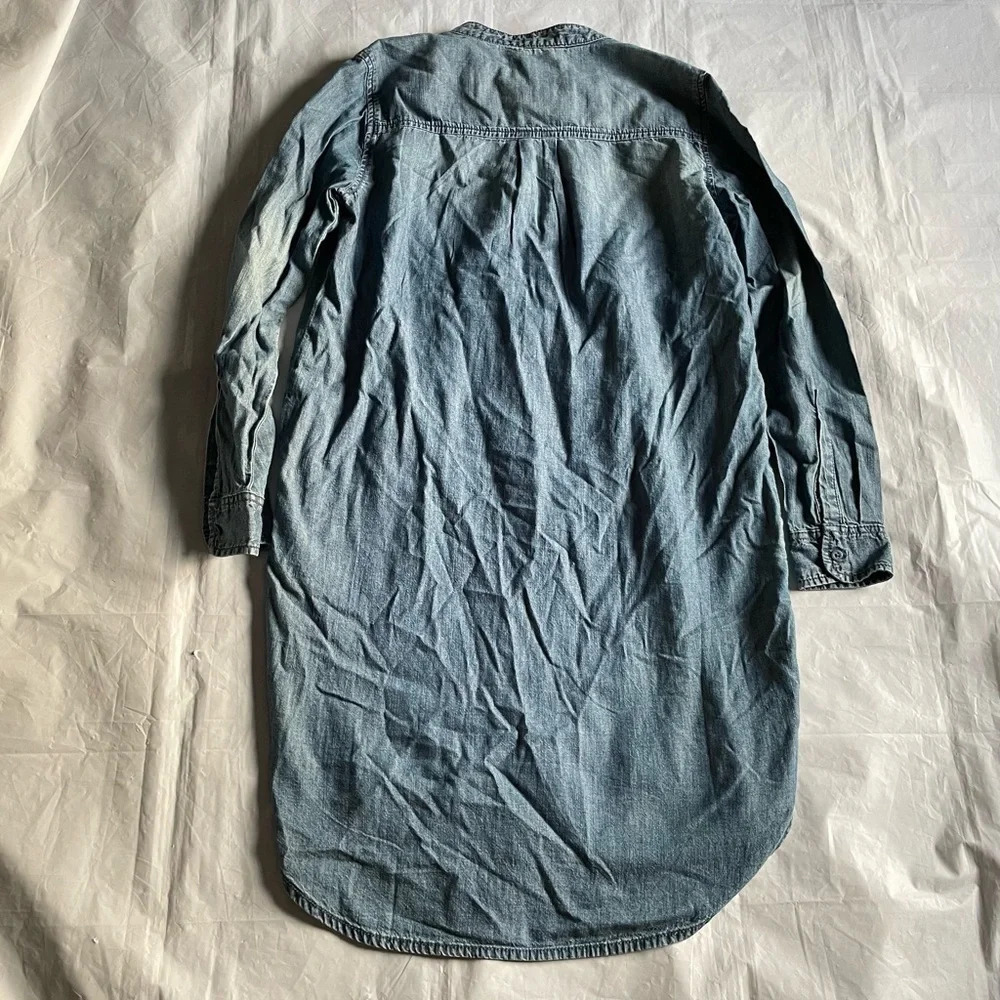 ✨ Joe Fresh Blue Jeans Shirt  Dress! Woman’s Size Small ✨ - Picture 8 of 10